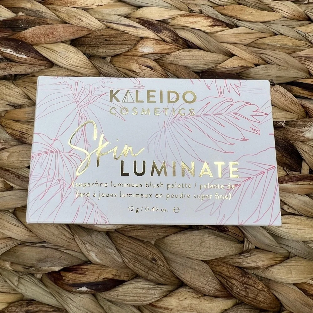 KALEIDO COSMETICS SKIN LUMINATE - SUPERFINE LUMINOUS BLUSH PALETTE NEW